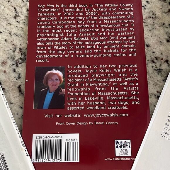 Lot of 3 Joyce Keller Walsh‎ Juckets Swamp Yankees and Bog Men A Murder Mystery - Picture 9 of 10